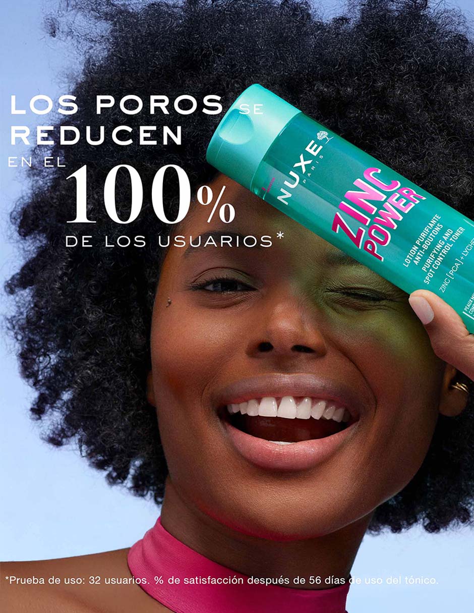 Tónico hidratante Anti - Manchas Zinc Power 3