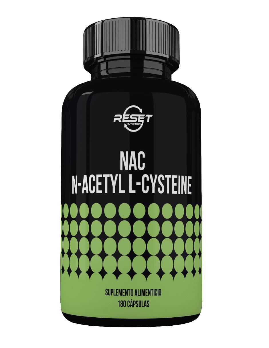 Reset Nutrition NAC 600 mg  Desintoxicacin Heptica, Antioxidante Celular  y Apoyo Mental Natural Reset Nutrition con n-acetyl cysteine | Liverpool