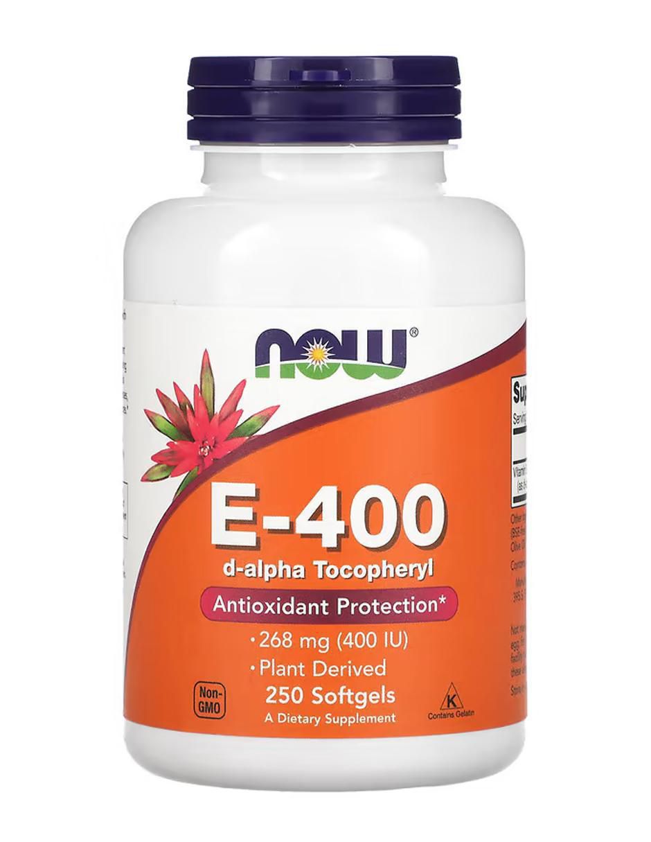 E-400, 268 mg con vitaminas y minerales de 250 cápsulas E-400, 268 mg con vitaminas y minerales de 250 cápsulas