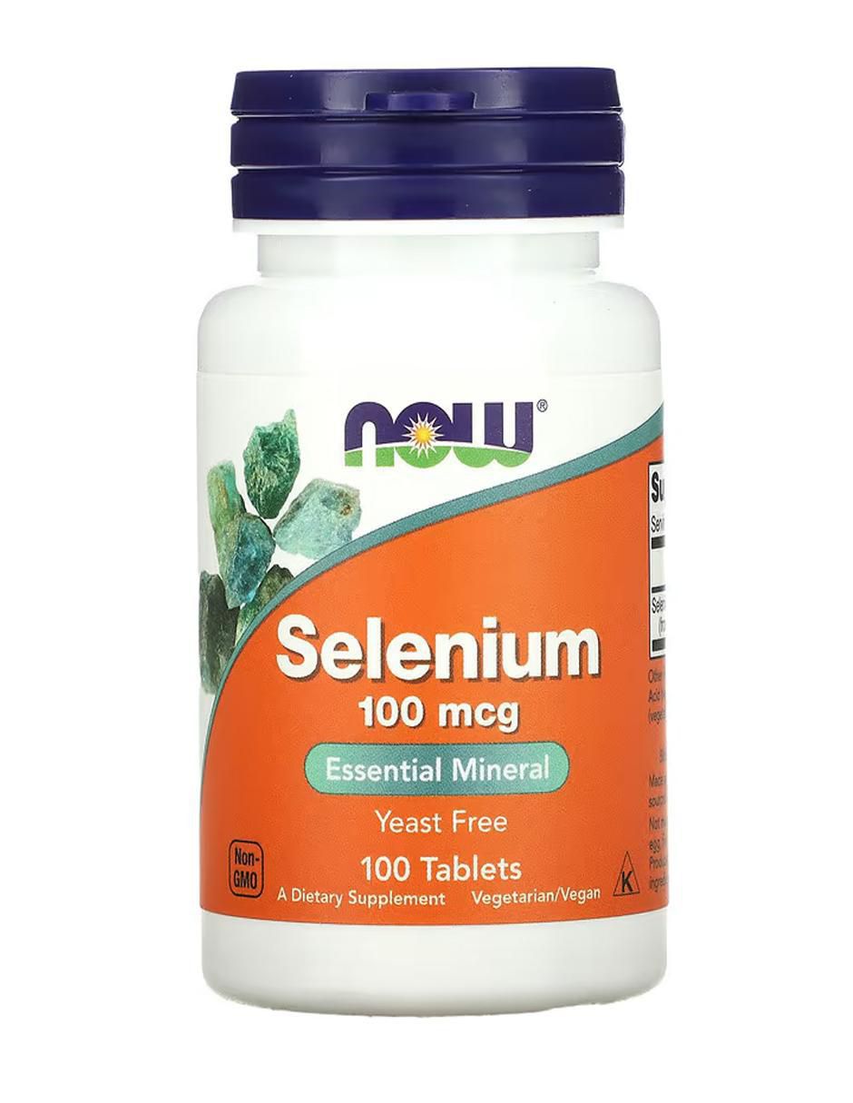 Selenio, 100 mcg con selenio de 100 tabletas Selenio, 100 mcg con selenio de 100 tabletas