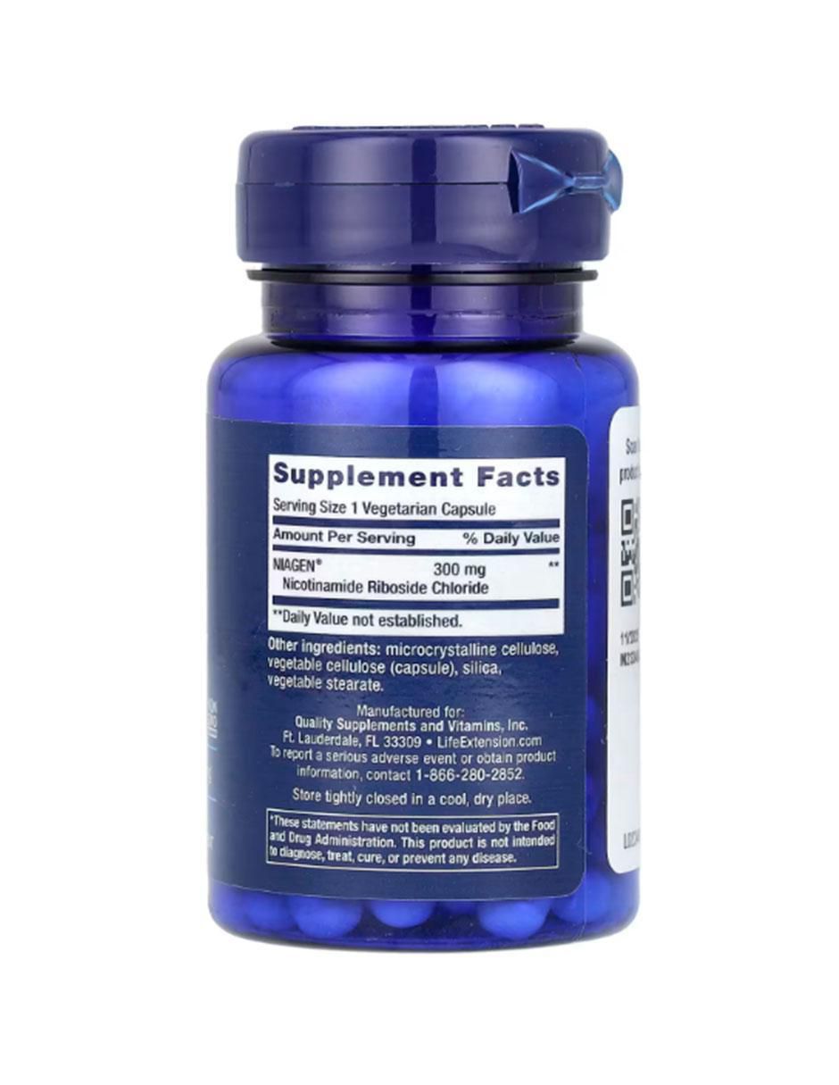 NAD 300 con nad+ (nicotinamide adenine dinucleotide) de 30 cápsulas 2