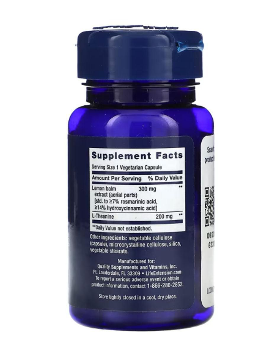 Enhanced Stress con l-teanina de 30 cápsulas 2