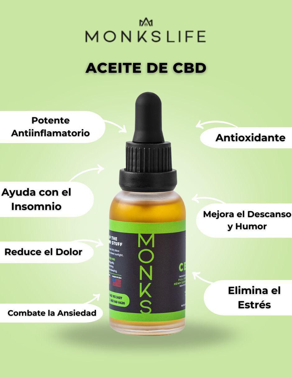 Aceite de CBD sabor natural de 30 ml 3