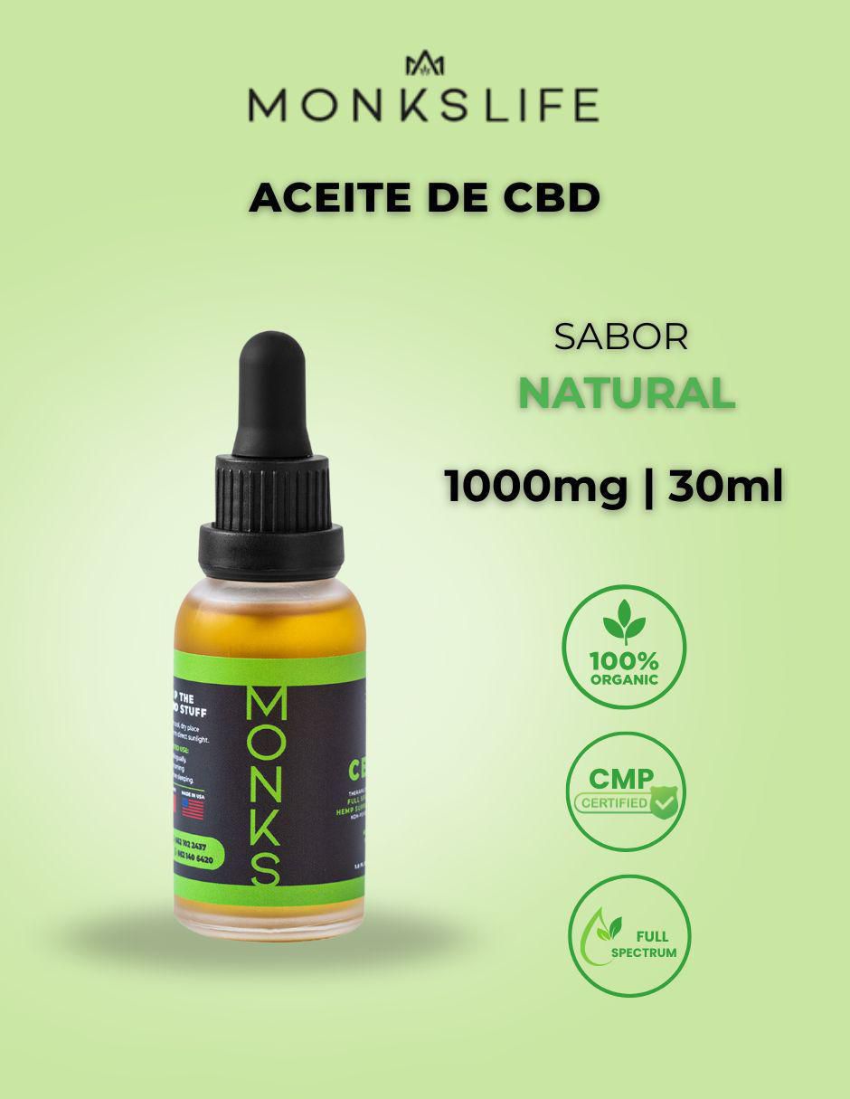 Aceite de CBD sabor natural de 30 ml 6