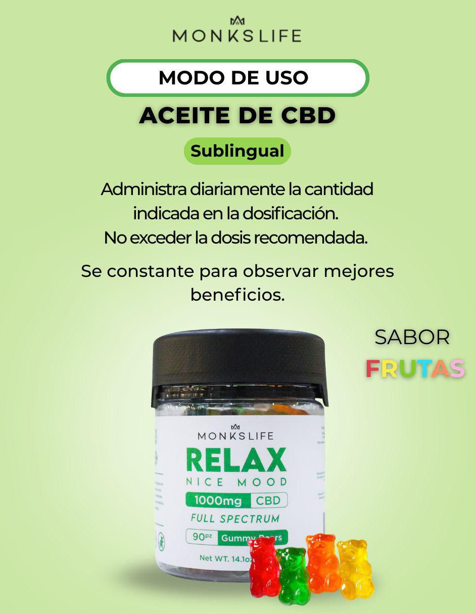 Gomitas de CBD sabor frutas de 90 gomitas 4