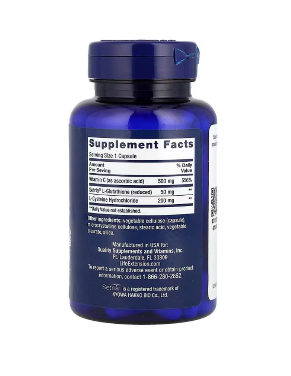 Glutation con glutatión de 100 cápsulas 2