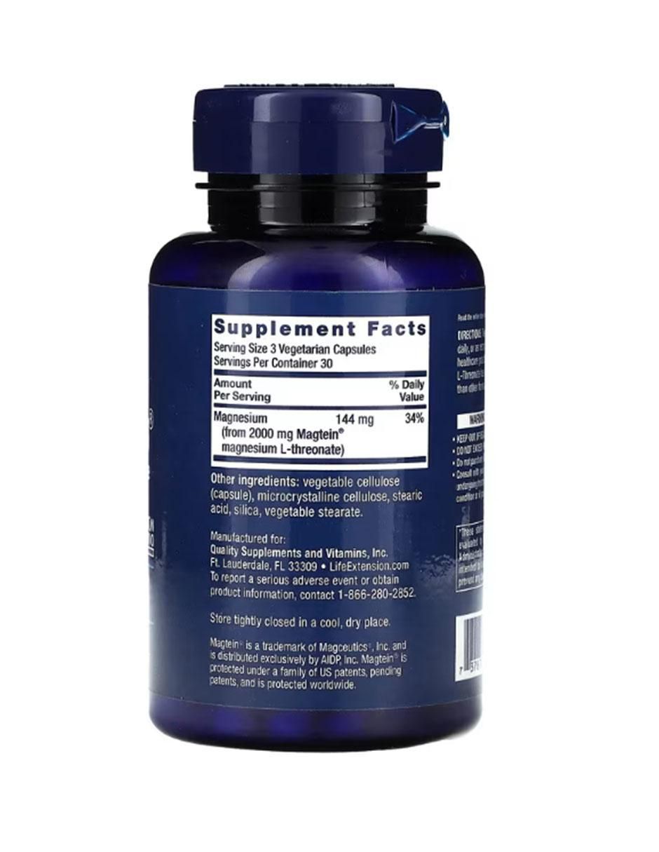 Neuro Mag con magnesio de 90 cápsulas 2