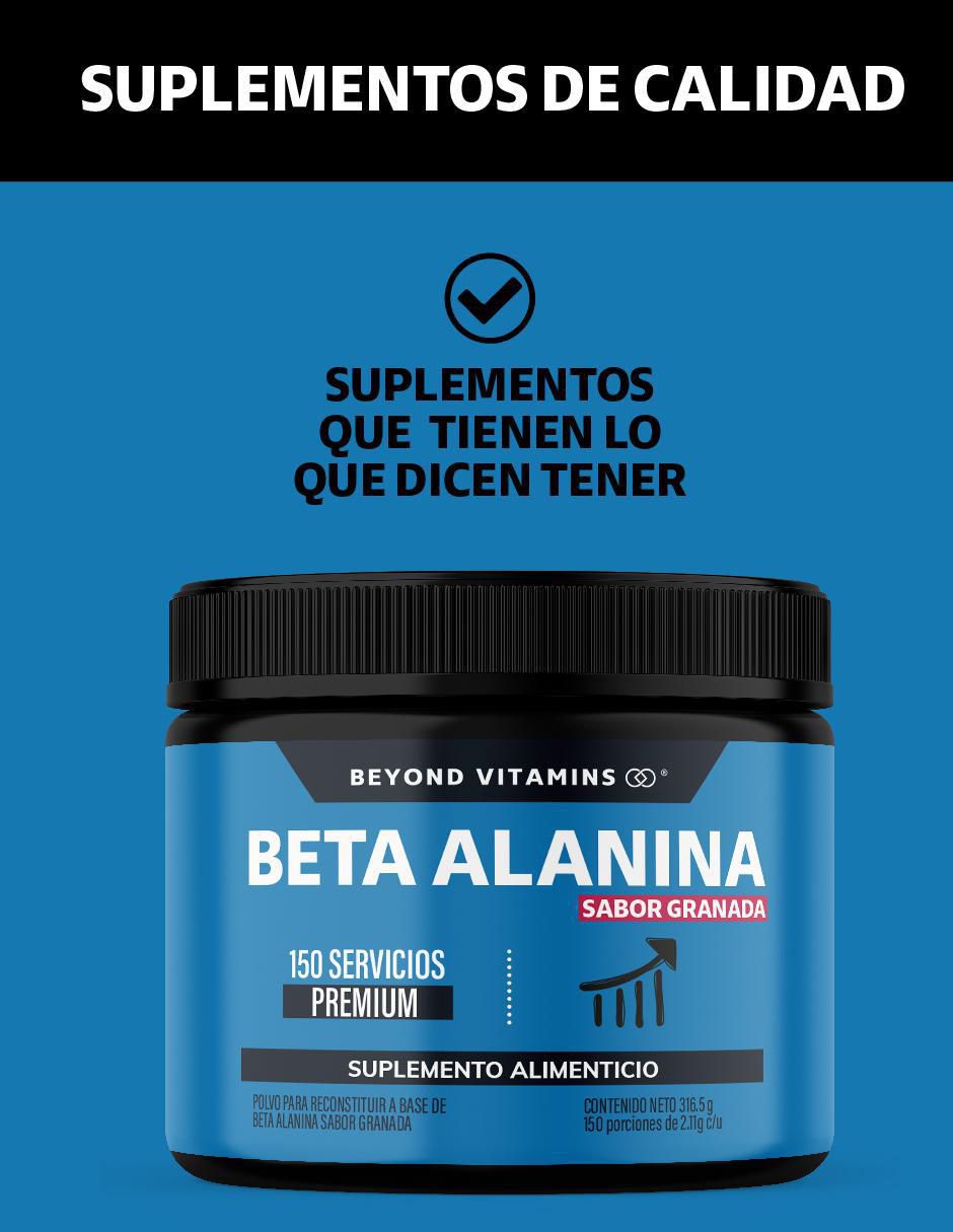 Beta Alanina sabor granada de 316.5 g 2