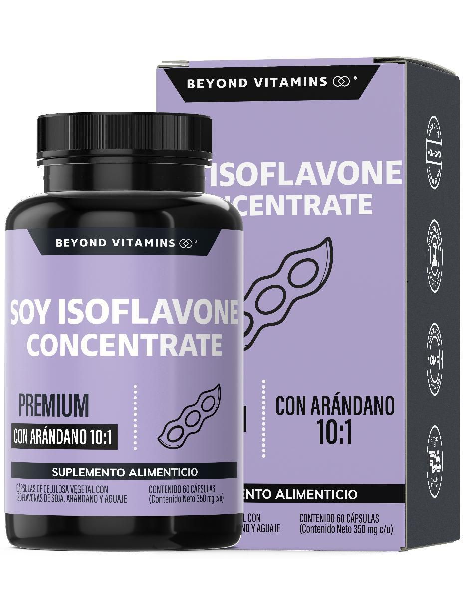 Soy Isoflavone Concentrate Isoflavonas Arándano Aguaje de 60 cápsulas