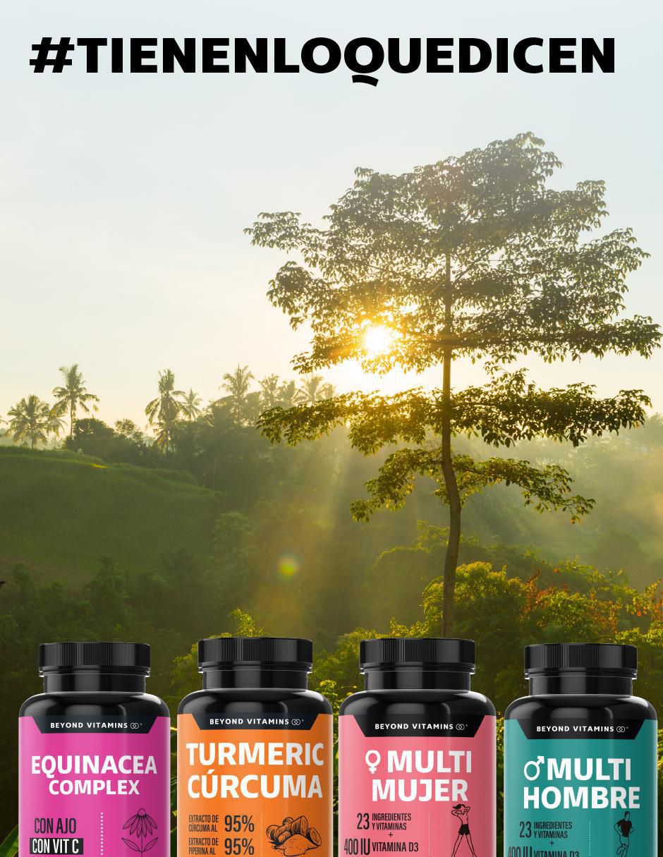 Equinácea Complex Ajo Vitamina C Betaglucanos Quercetina Aguaje de 60 cápsulas 4
