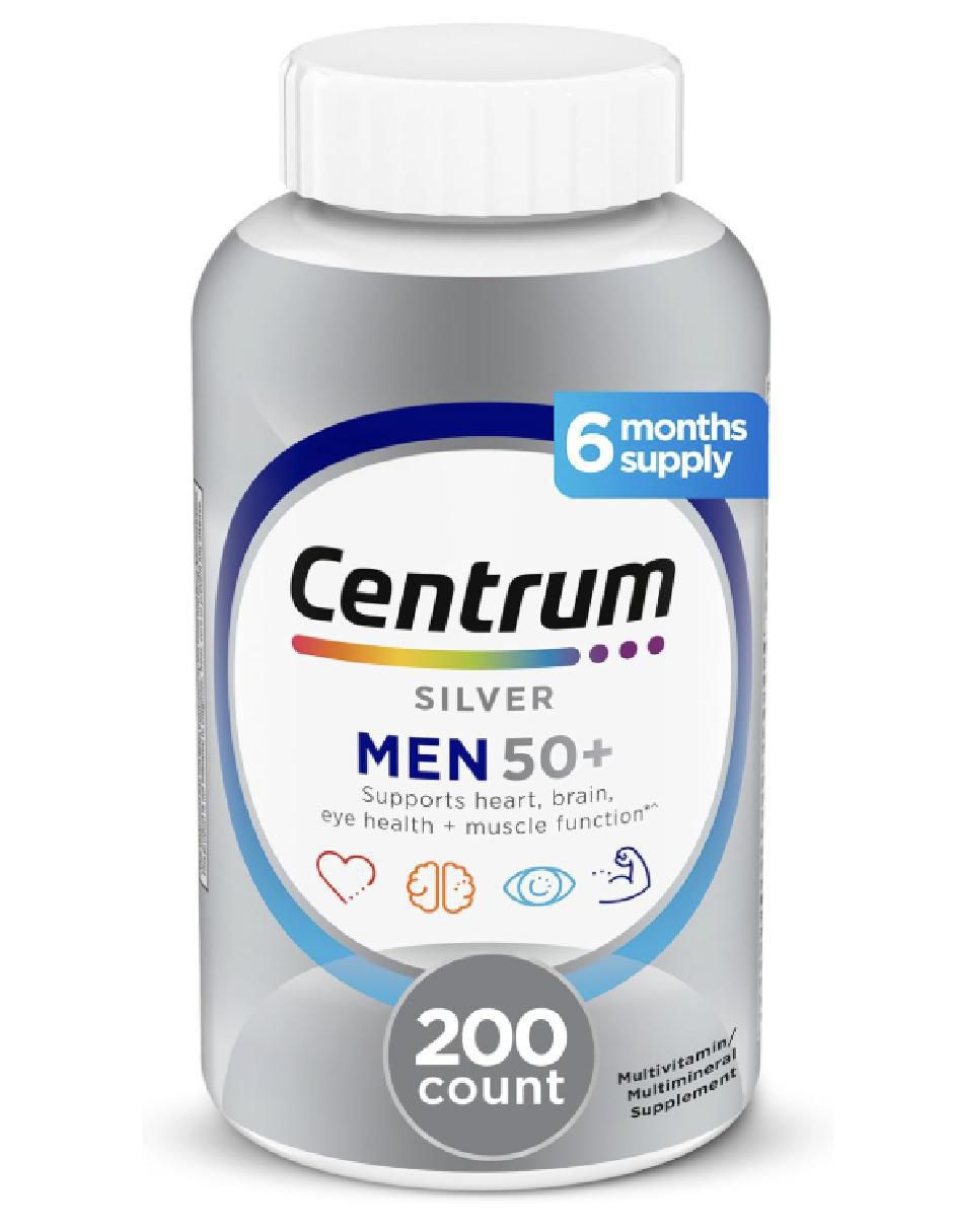 Multivitamínico suplemento alimenticio tabletas para hombre