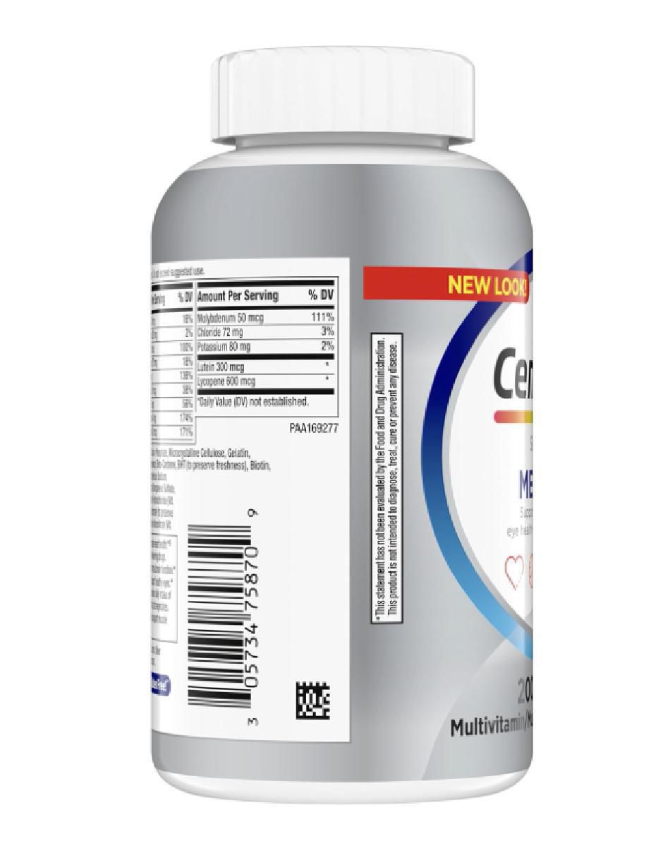Multivitamínico suplemento alimenticio tabletas para hombre 3