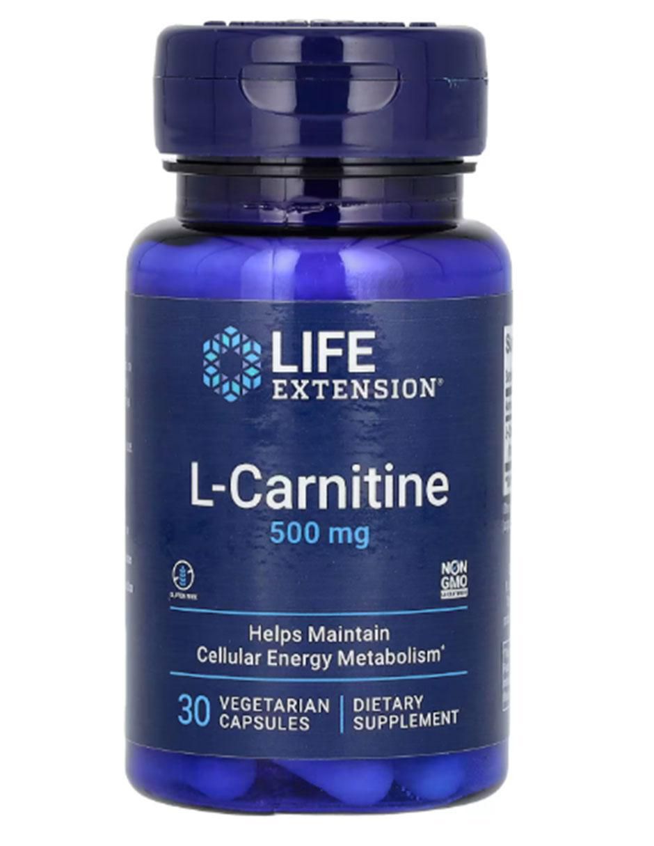 L-Carnitina de 30 cápsulas L-Carnitina de 30 cápsulas