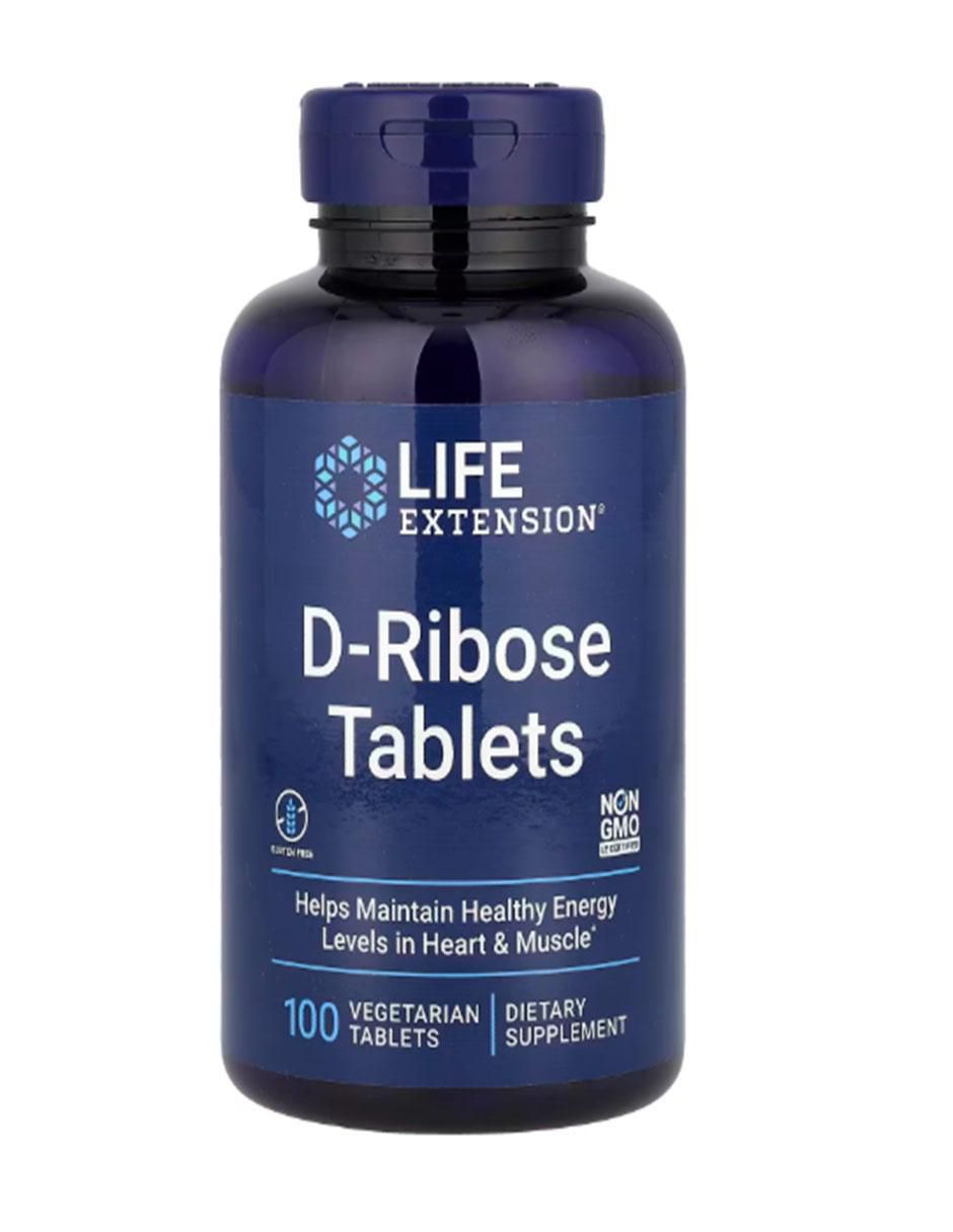 D-Ribosa con vitaminas y minerales de 100 cápsulas D-Ribosa con vitaminas y minerales de 100 cápsulas