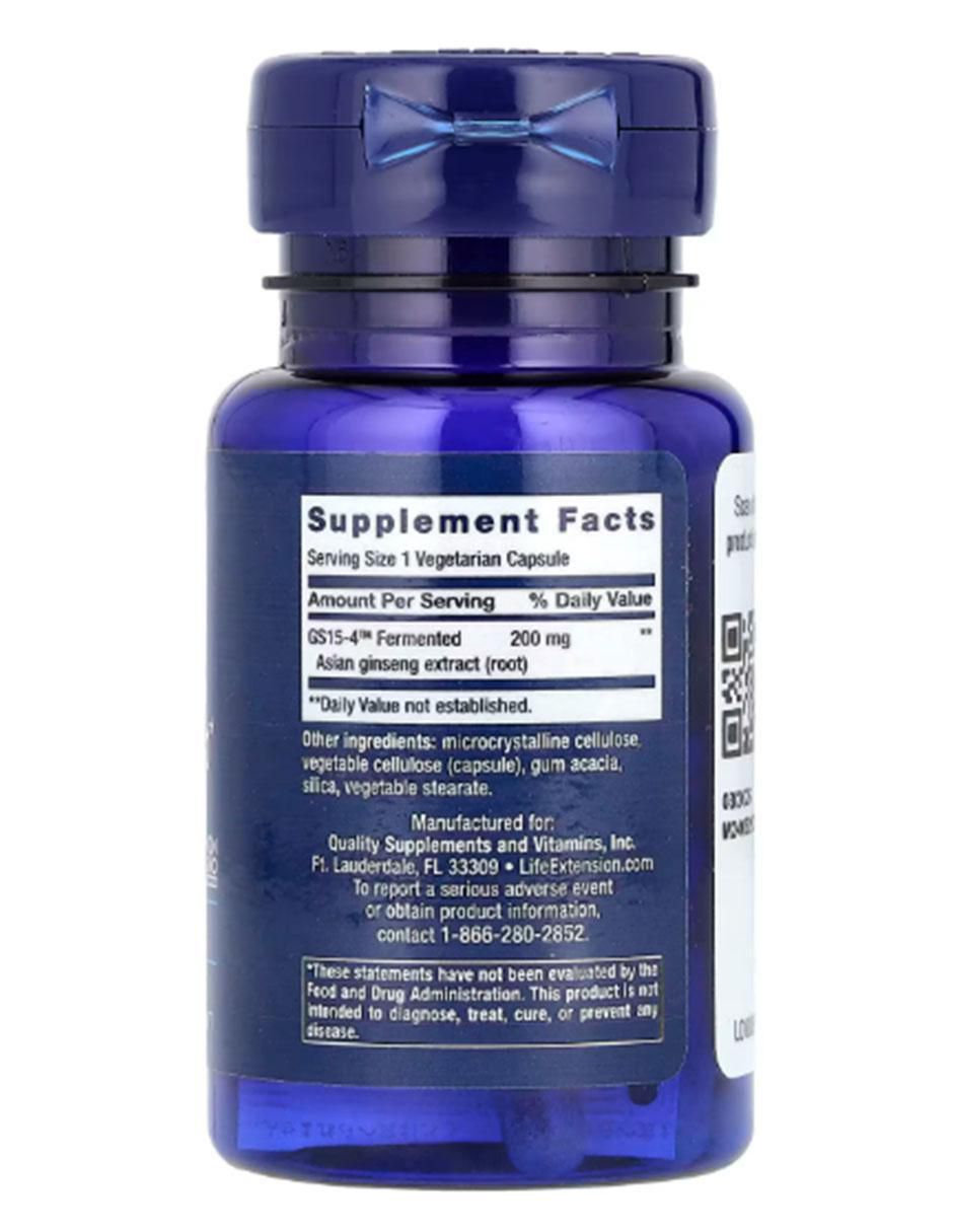 Ginseng de 30 cápsulas 2