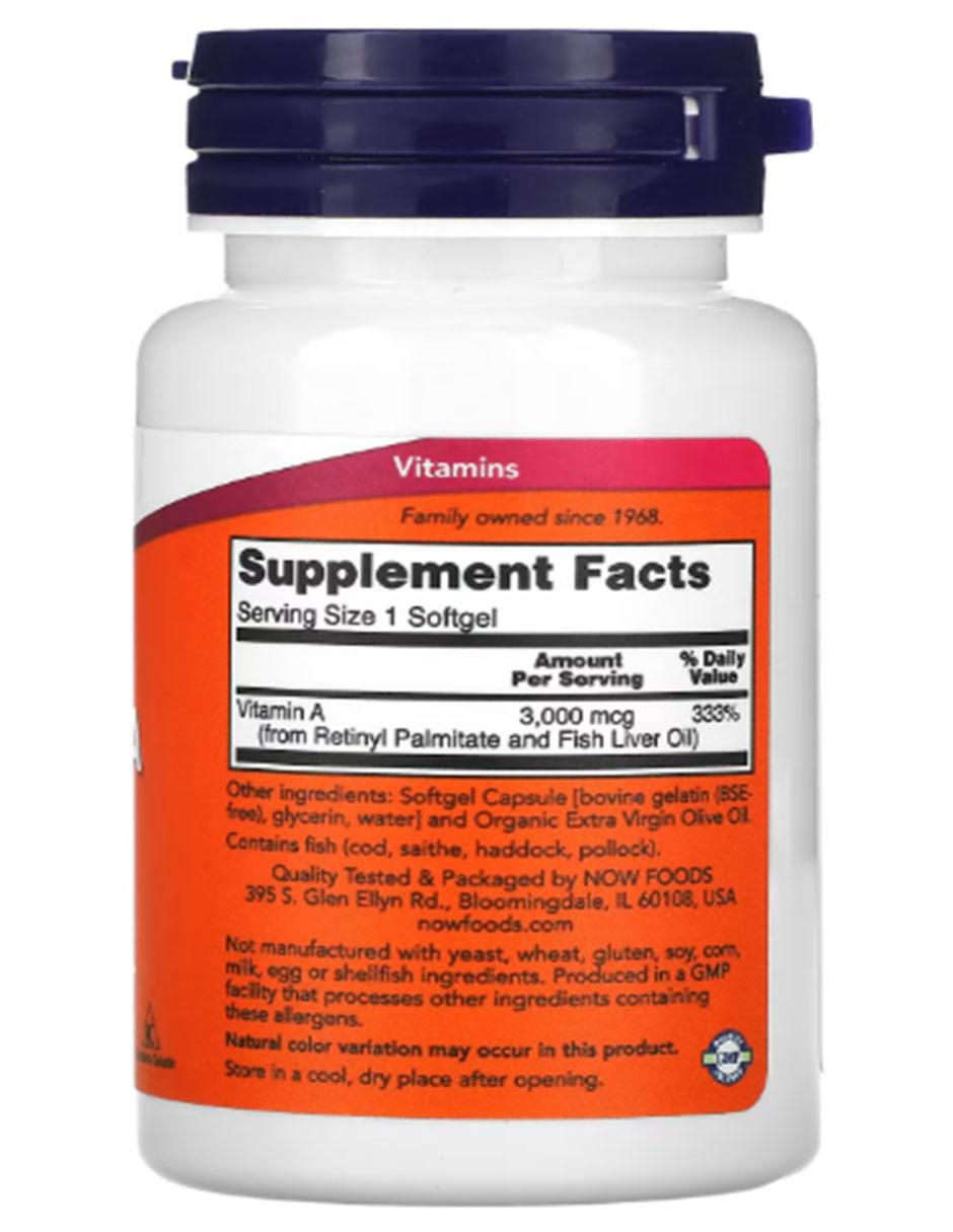 Vitamina A de 100 cápsulas 2