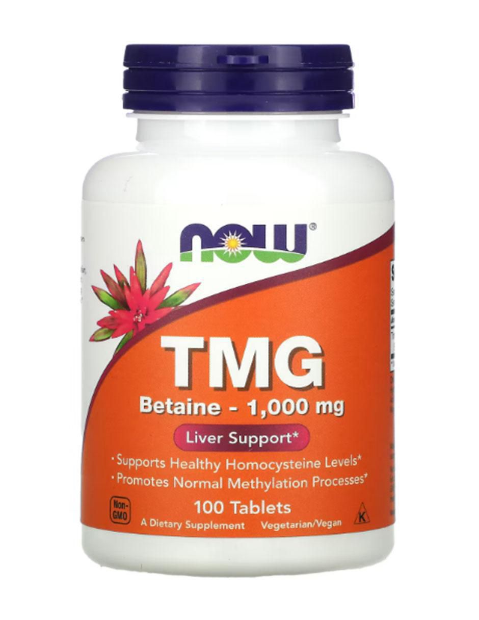 TMG con trimetilglicina de 100 tabletas TMG con trimetilglicina de 100 tabletas
