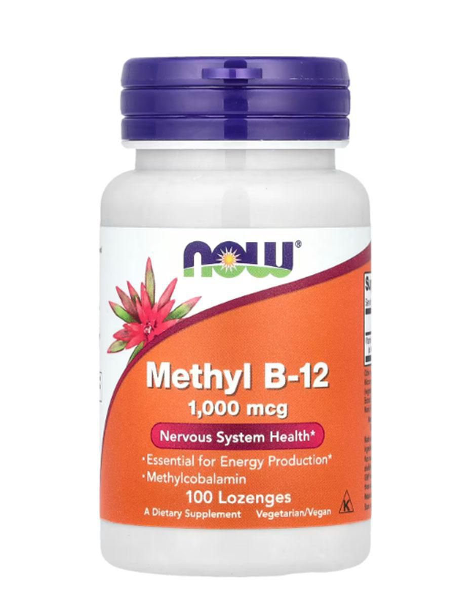Metil B-12 con vitamina b12 de 100 tabletas