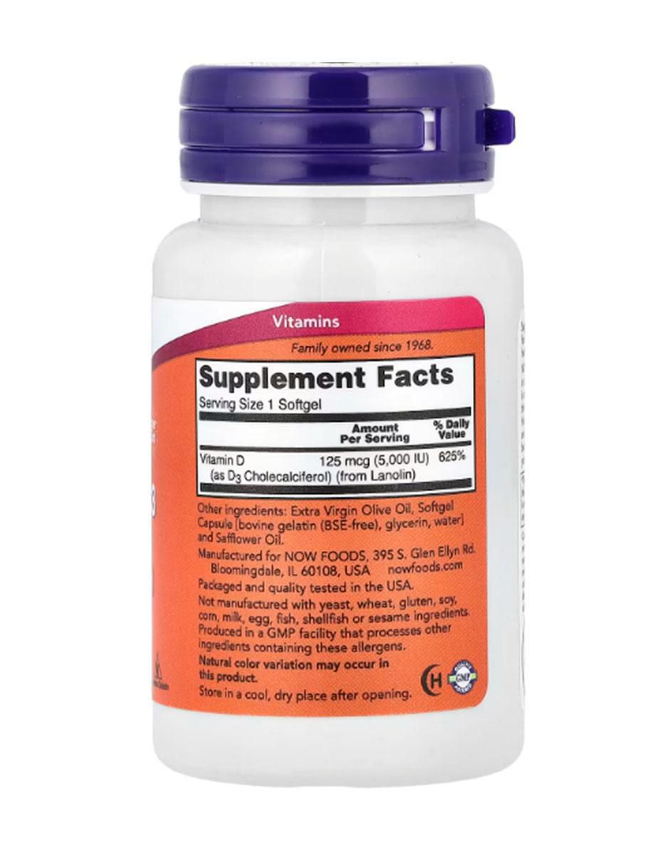 Vitamina D-3 de 240 cápsulas 2