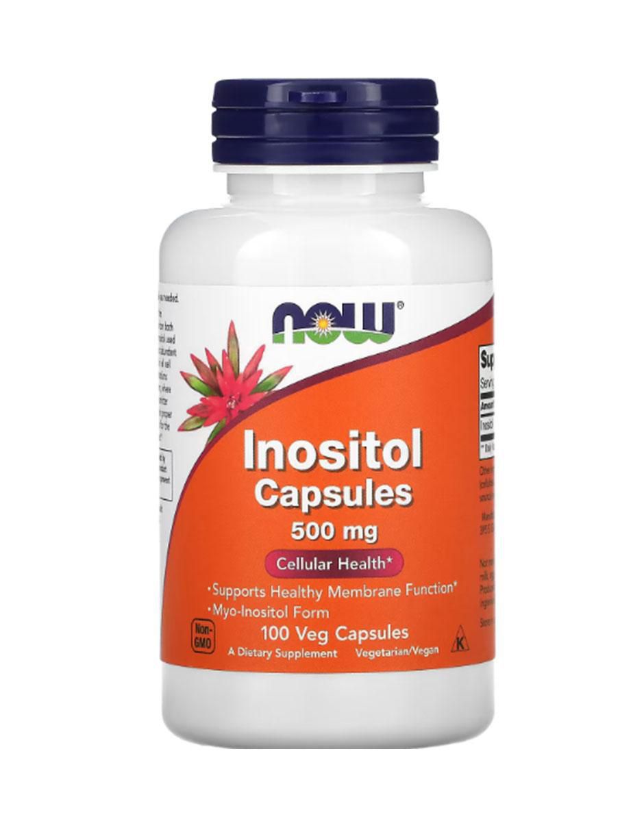 Cápsulas de Inositol con inositol de 100 cápsulas