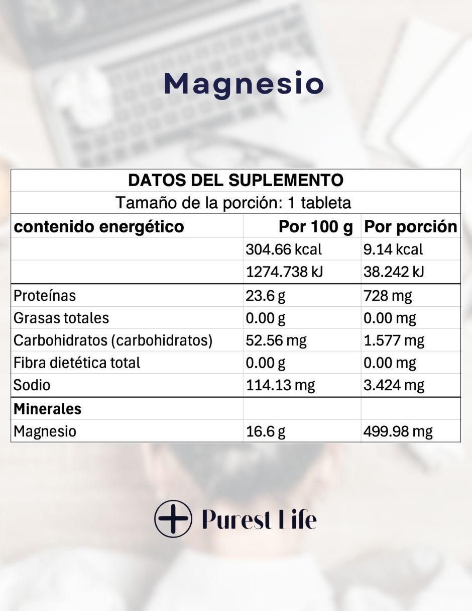 Magnesio de 100 cápsulas 3