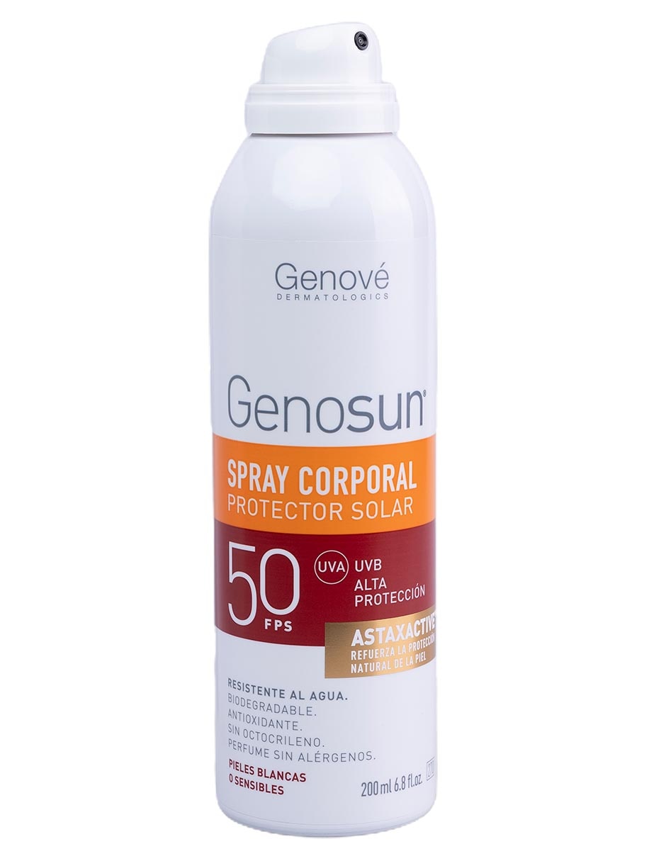 Protector Solar 50+ Genosun Aerosol Genove Dermatologicos 200 ml 2