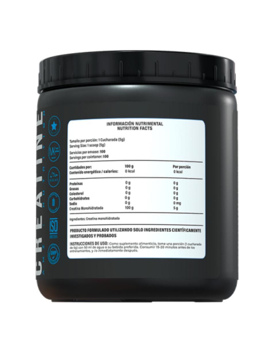 Pure Creatine sabor natural de 500 g 2