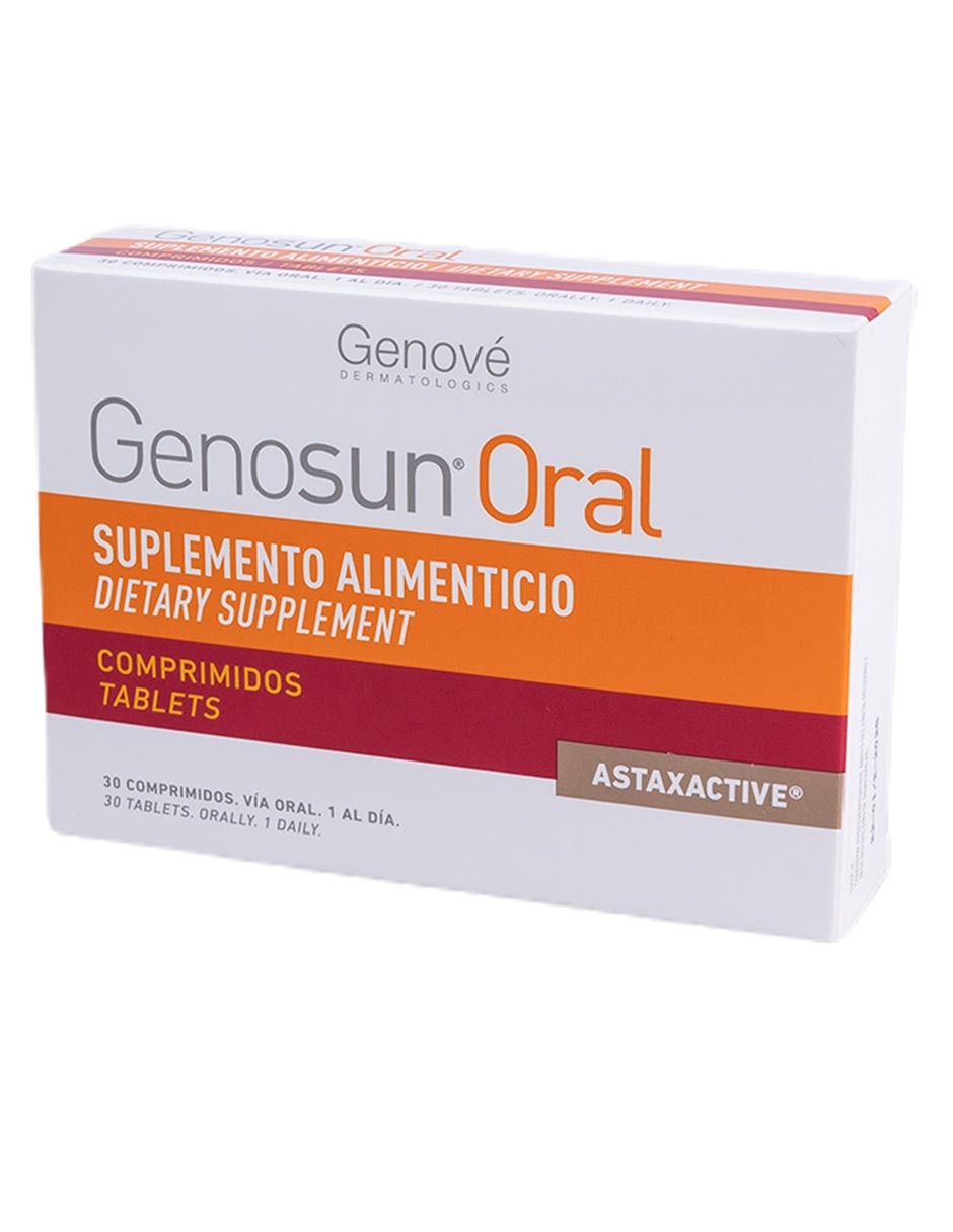 Genosun Oral con astaxantina Genosun Oral con astaxantina
