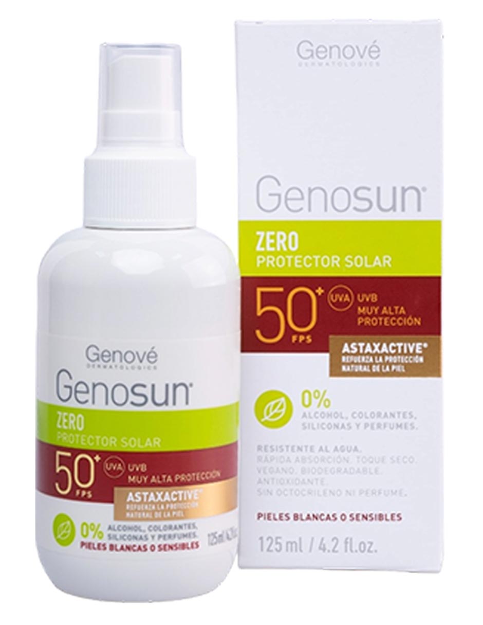 Protector solar FPS 50+ Genosun Zero 125 ml 2