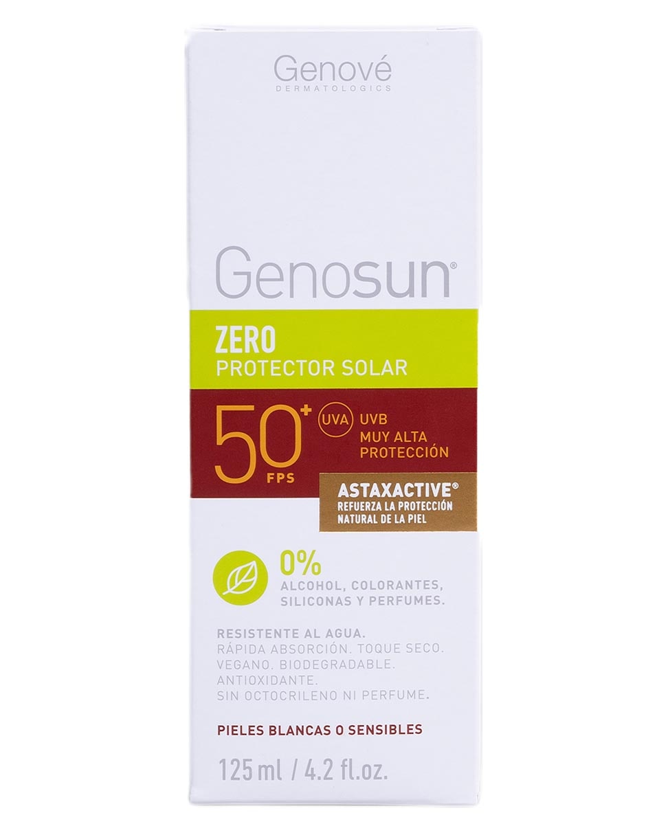 Protector solar FPS 50+ Genosun Zero 125 ml 3