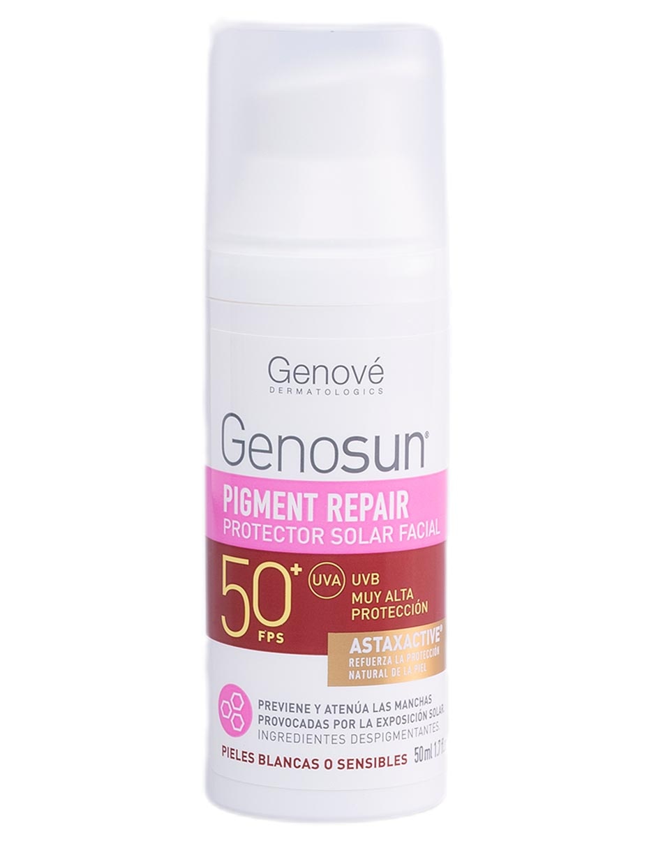 Protector solar FPS 50+ Genosun Pigment Repair 50 ml 3