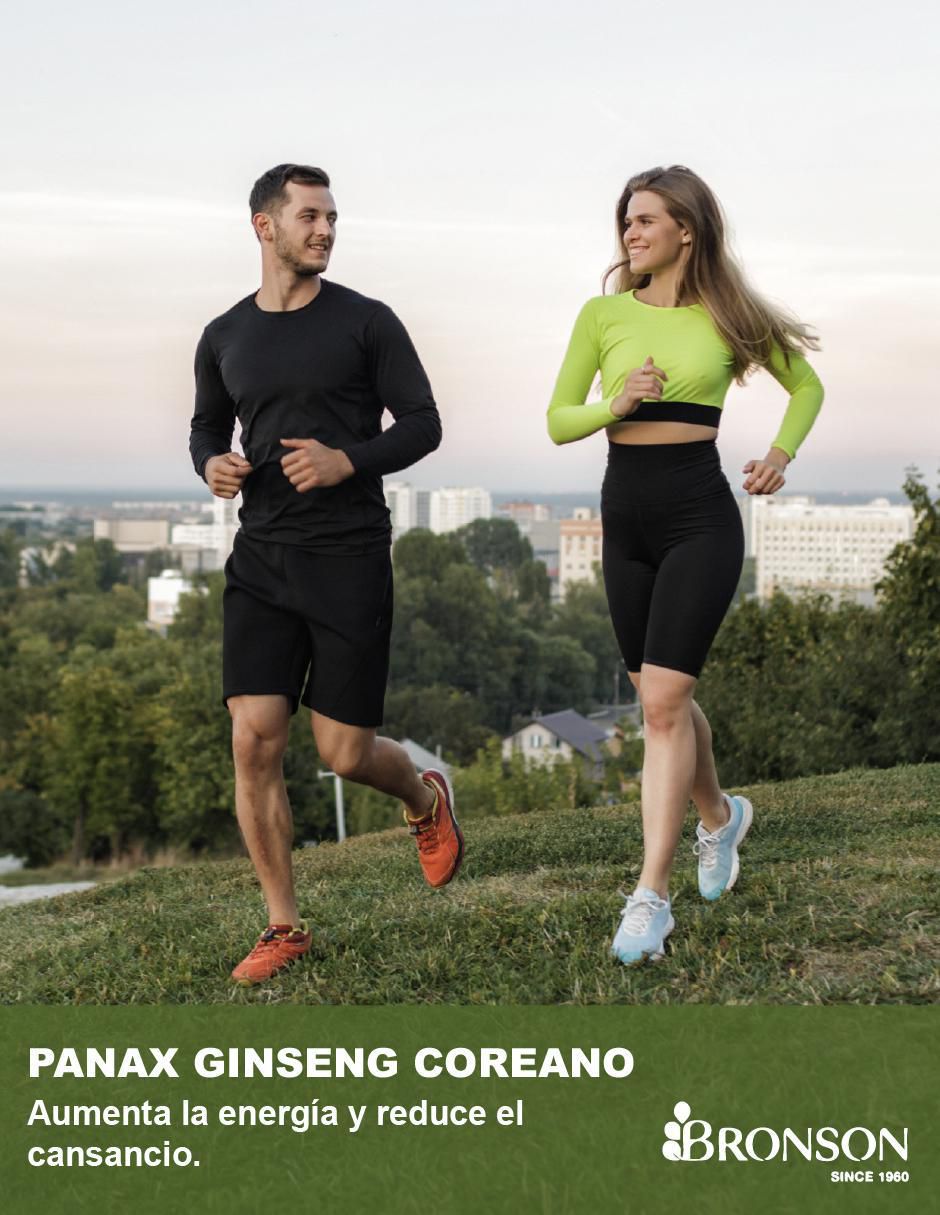 KOREAN PANAX GINSENG Bronson con ginseng de 120 cápsulas 6