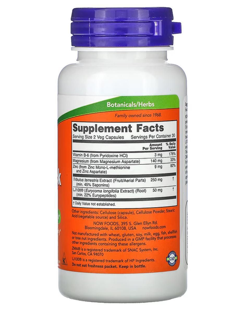TestoJack 100, vegetales con tribulus terrestris fruit de 60 cápsulas 2