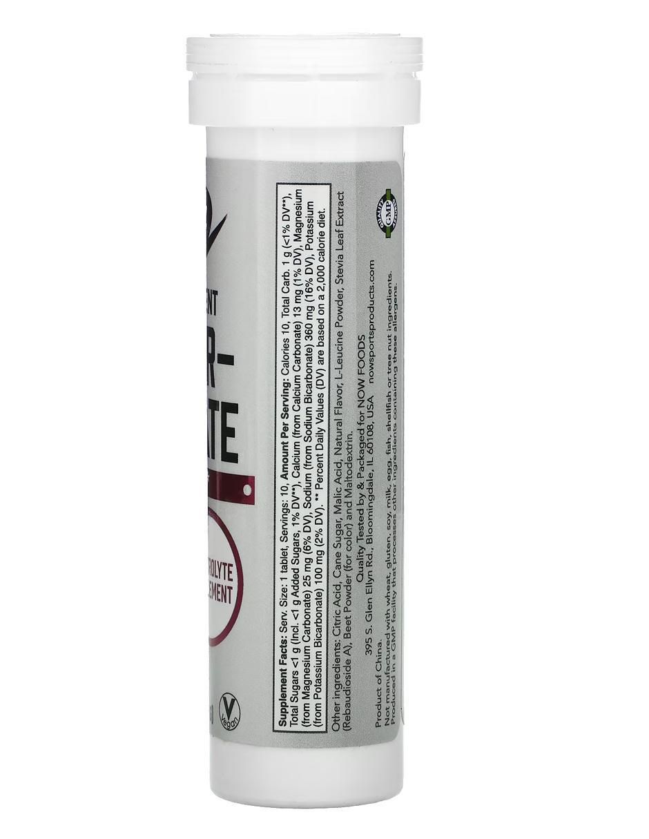 Tabletas efervescentes, Effer-Hydrate de Bayas mixtas con calcio de 10 tabletas 2