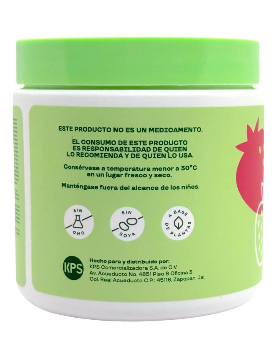 Mezcla de Verduras, Fibra, Probióticos y Antioxidantes Bloom sabor fresa de 145 g 3