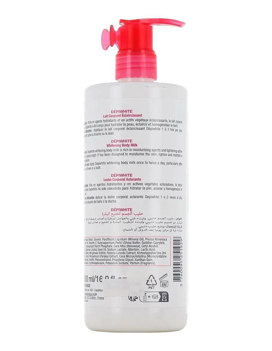 Crema para cuerpo recomendada para hidratar día y noche Depiwhite para todo tipo piel 4