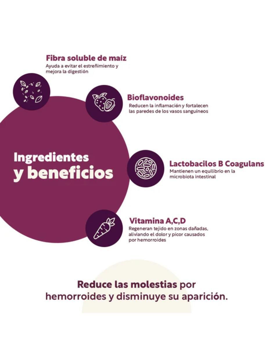 Exzon Biomiral con lactobacilos sabor uva de 90 tabletas 3