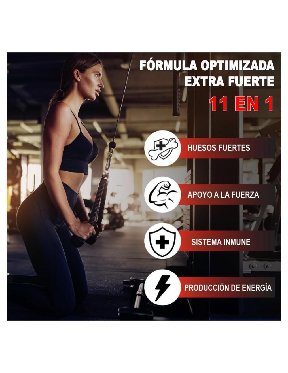 Testosterona con fenogreco, maca negra y tribulus de 60 cápsulas 6
