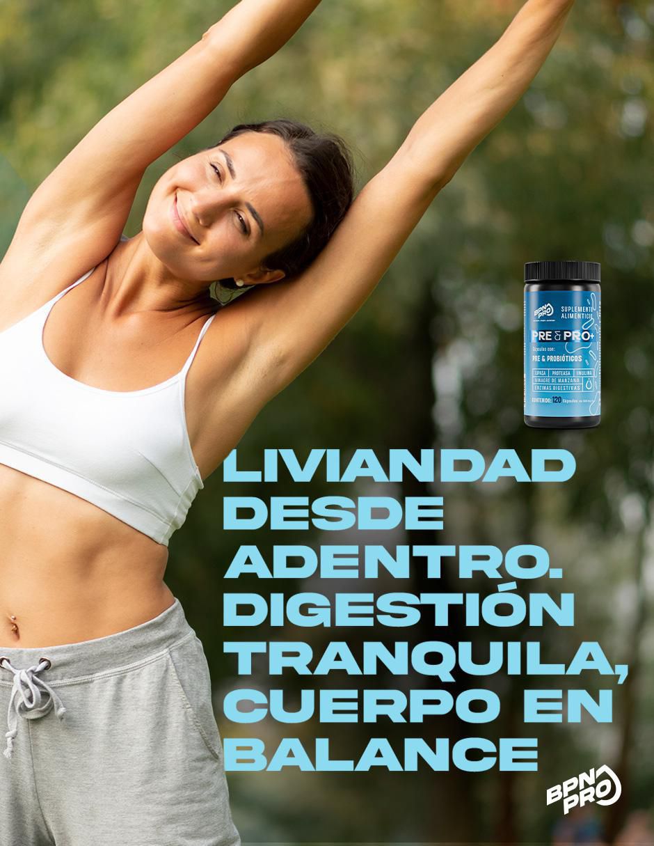 PRE & PRO + con probióticos de 120 cápsulas 8