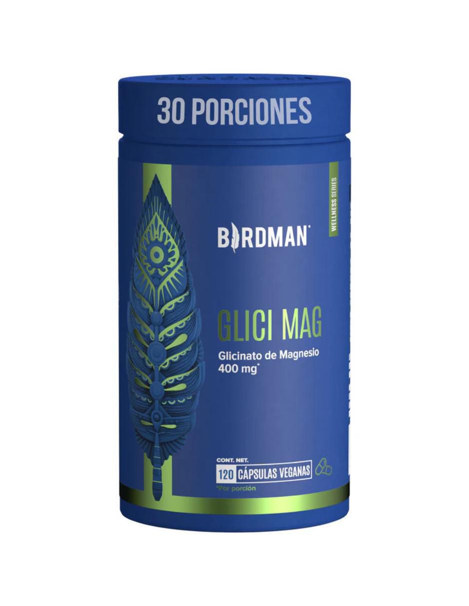 Glicinato de Magnesio de 120 cápsulas