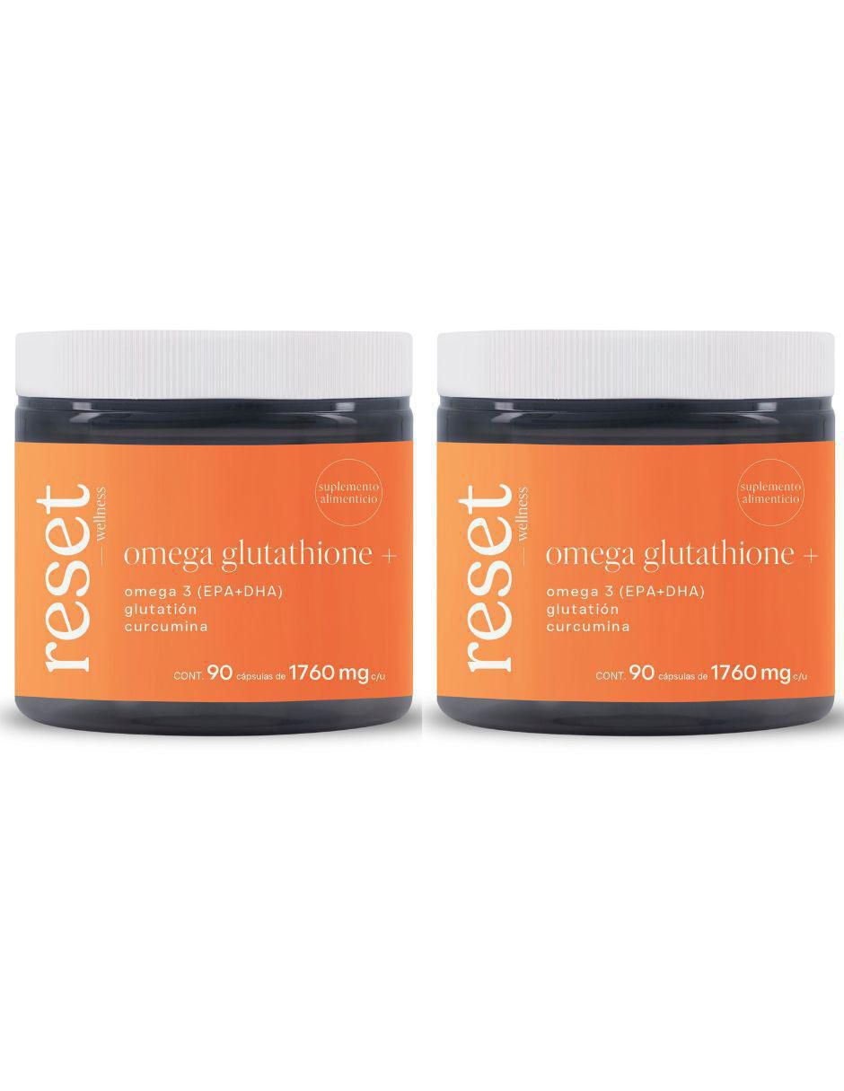 Kit de suplementos alimenticios de Omega Glutathione