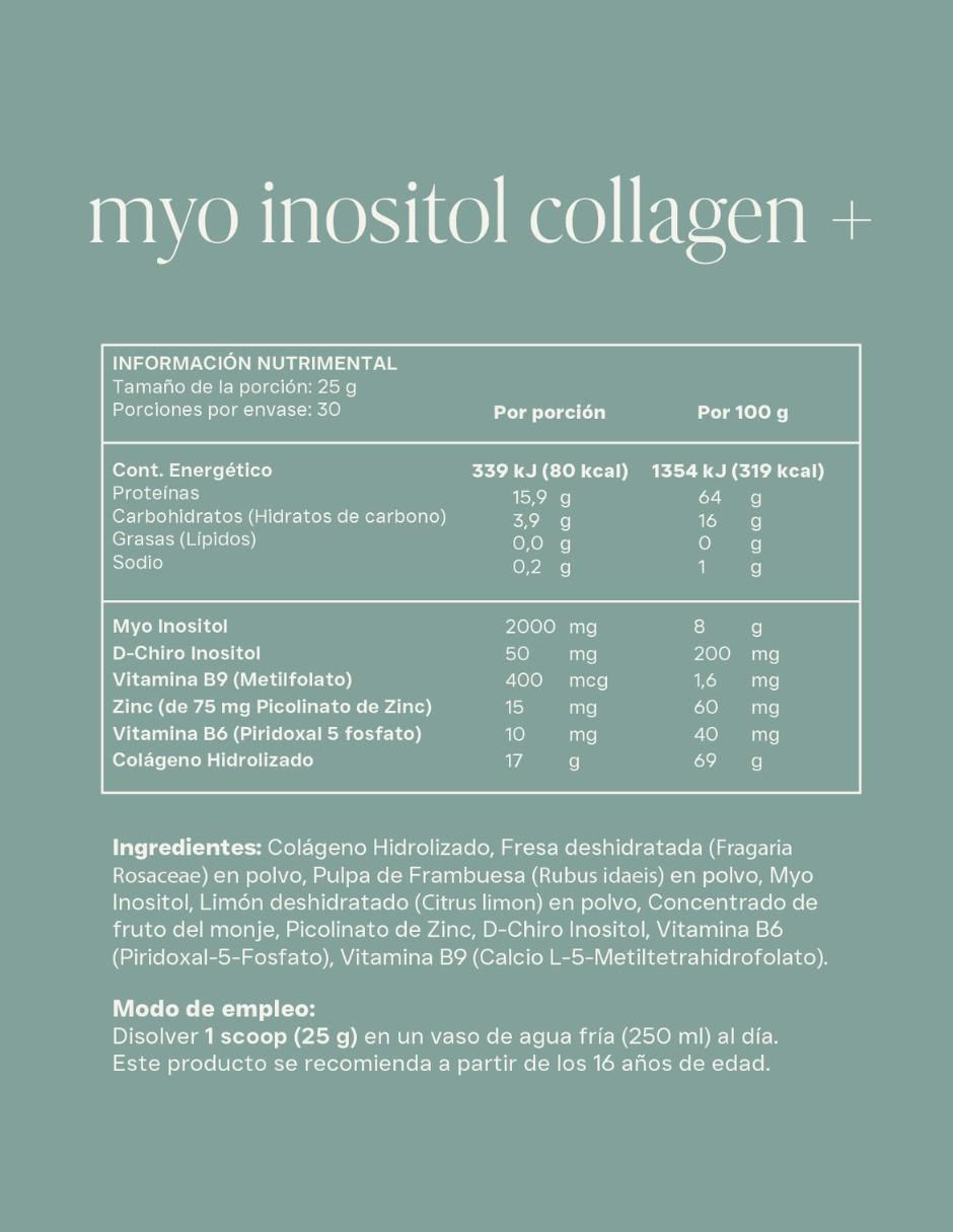 Kit de suplementos alimenticios de MYO INOSITOL COLLAGEN + Strawberry Lemonade 2