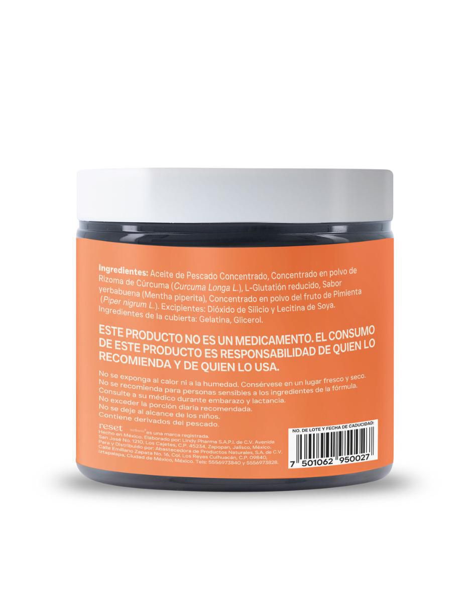 Kit de suplementos alimenticios de OMEGA GLUTATHIONE 5