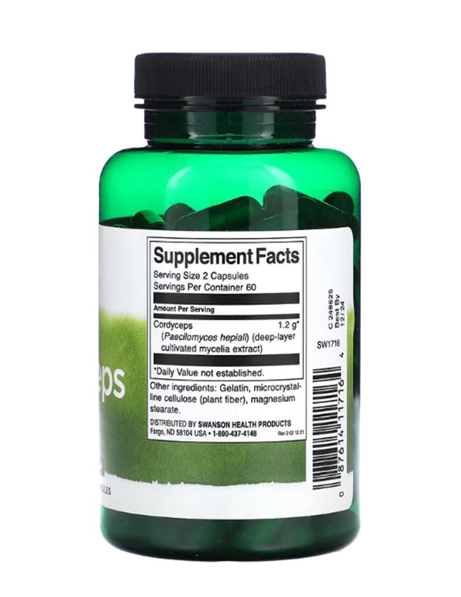Cordyceps de 120 cápsulas 2