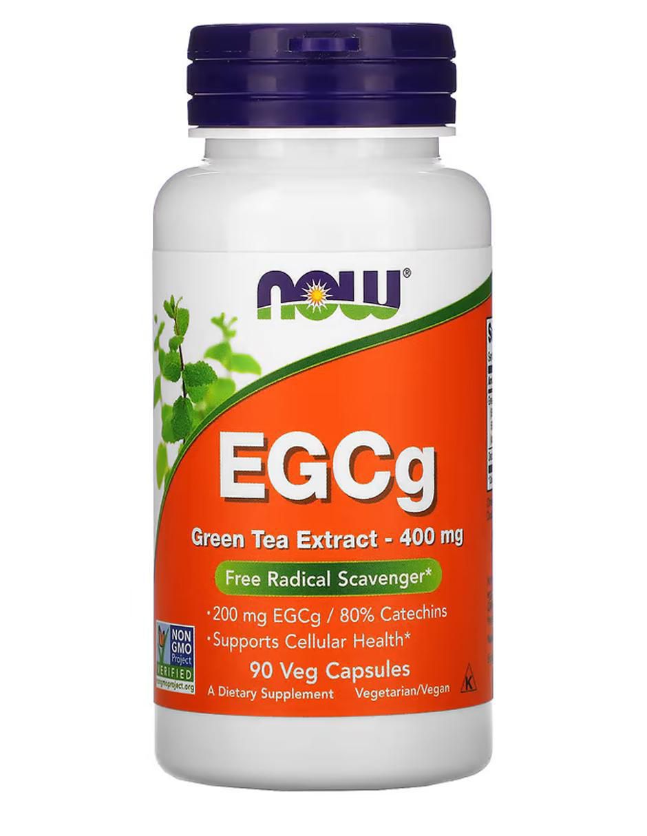 EGCg, extracto de té verde, 400 mg, vegetales de 90 cápsulas