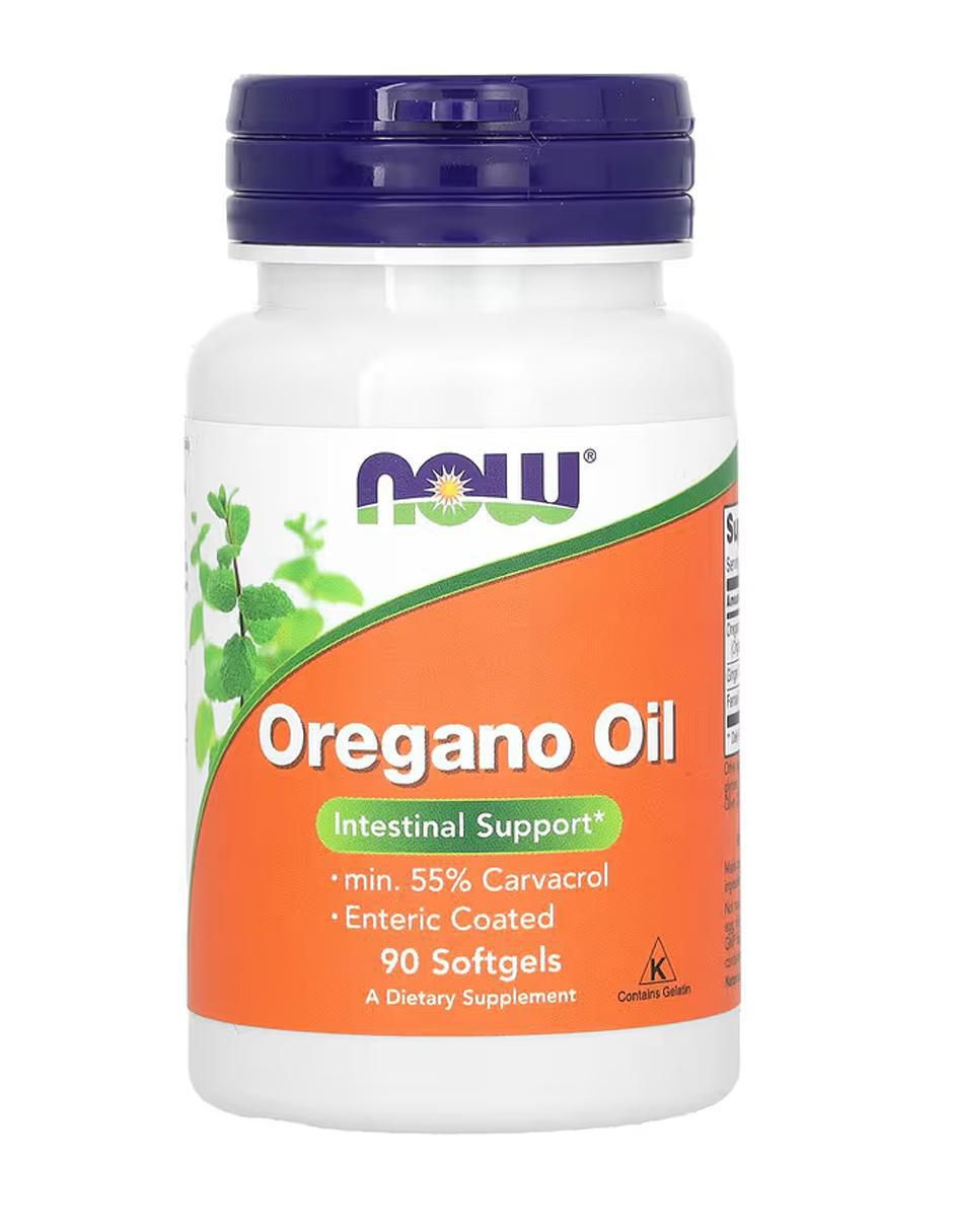 Aceite de orégano, blandas de 90 cápsulas