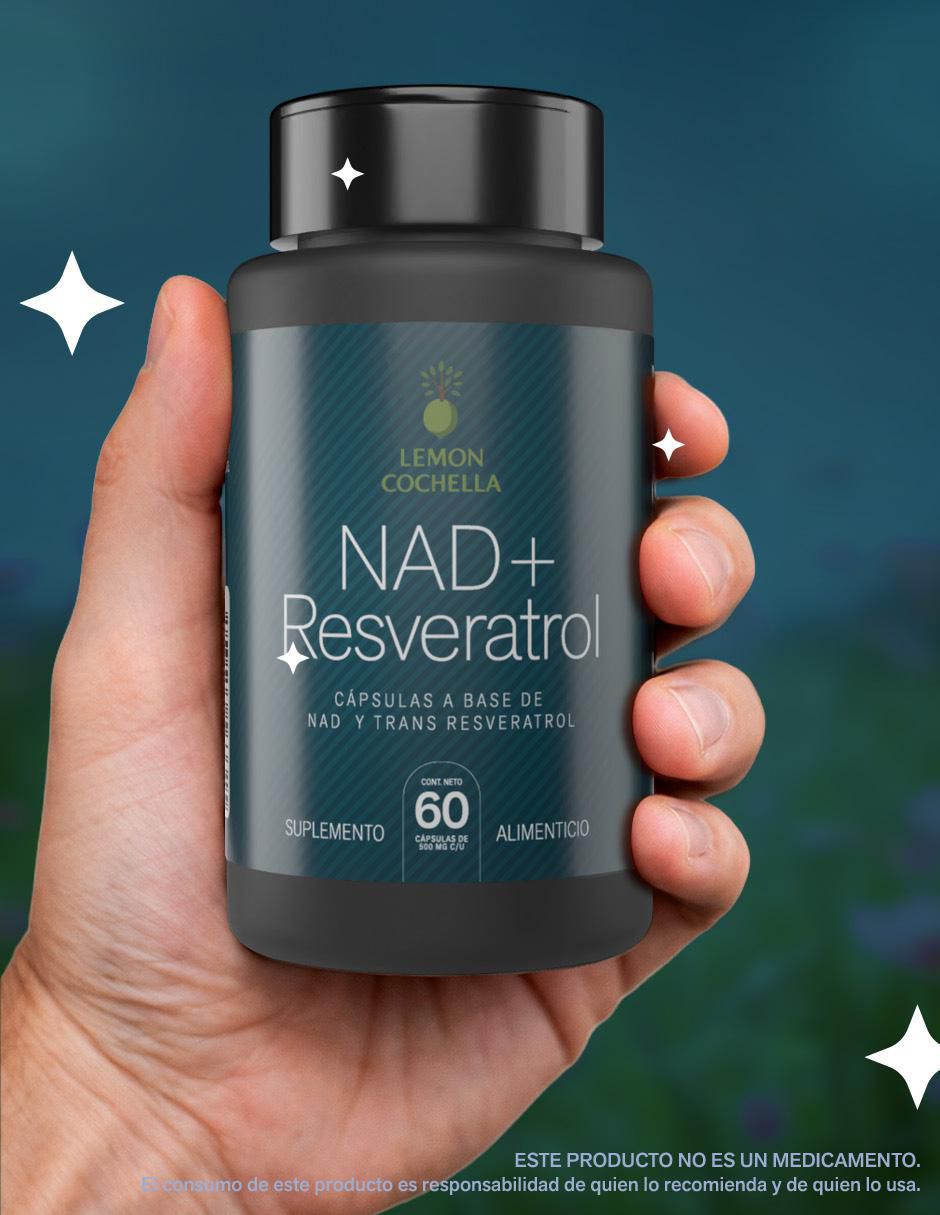 Nad+Resveratrol de 60 cápsulas 3