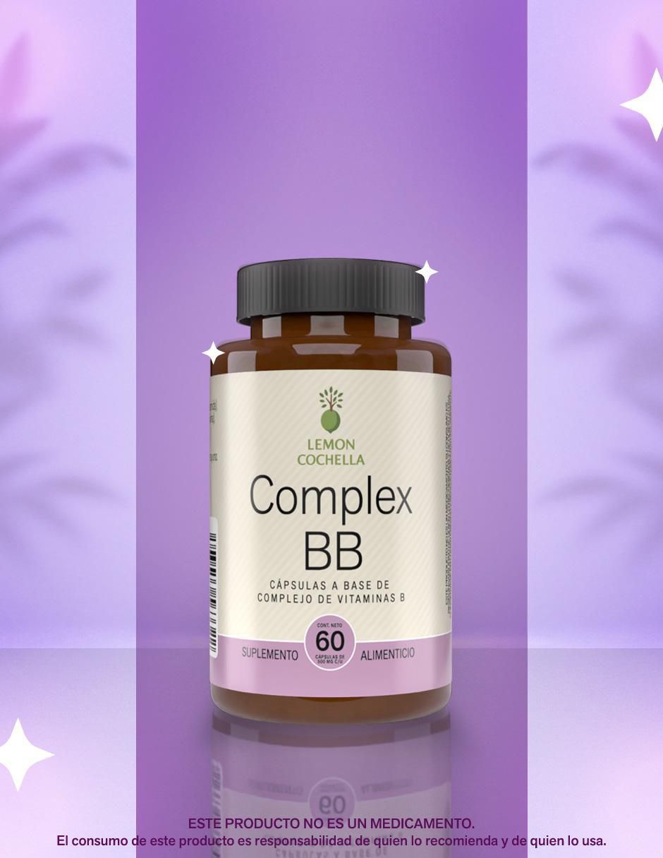Complex BB con complejo de vitamina B de 60 cáp 2