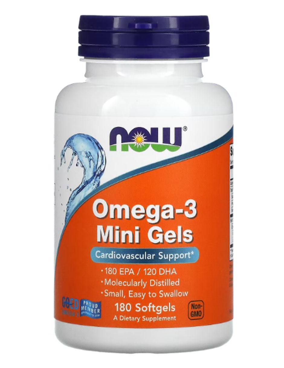 Minicápsulas de Omega-3 de 180 cápsulas Minicápsulas de Omega-3 de 180 cápsulas