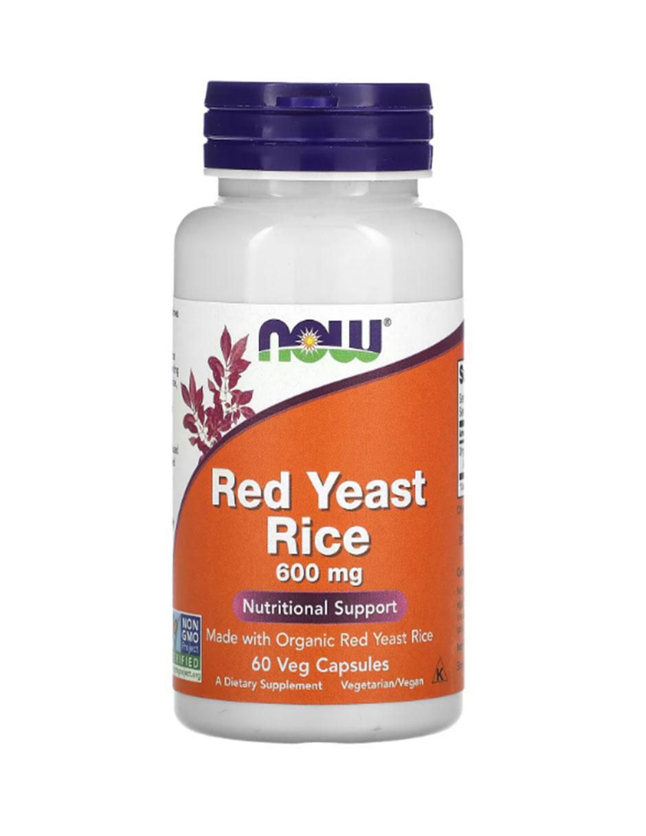 Arroz de levadura roja con red yeast rice de 60 cápsulas